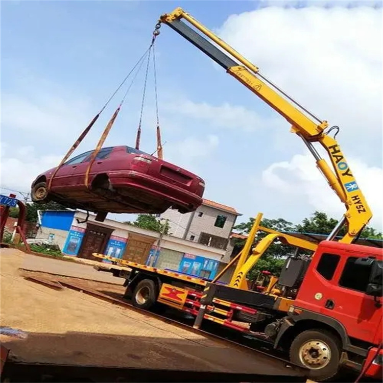 来凤吊车救援小汽车怎么吊