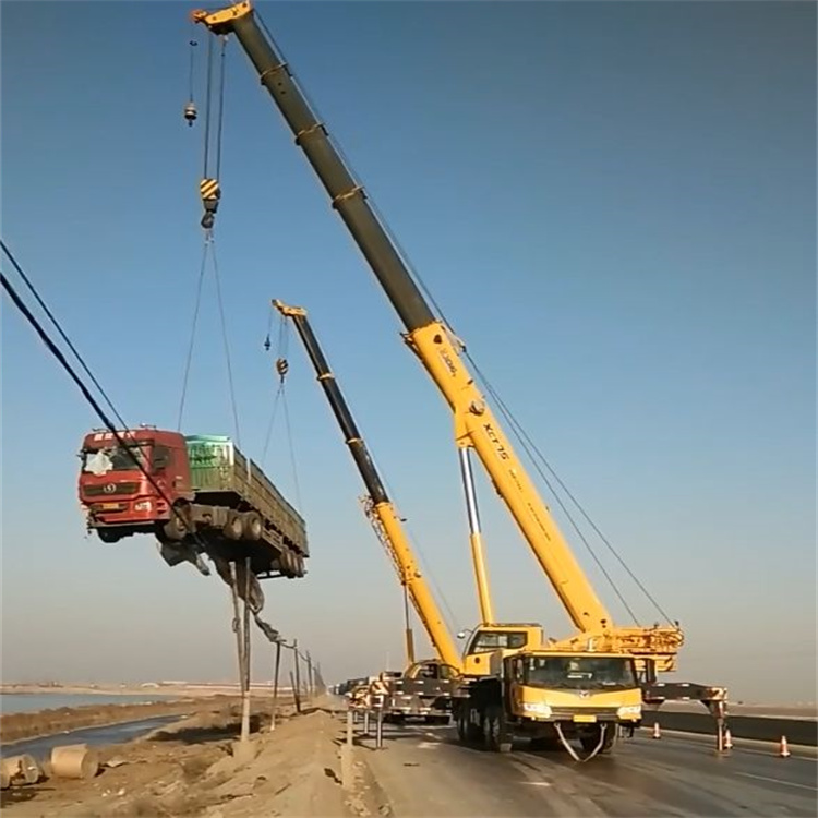 来凤吊车怎么吊货车